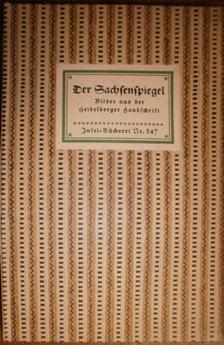 Immagine del venditore per Der Sachsenspiegel. Bilder aus der Heidelberger Handschrift. venduto da Antiquariat Johann Forster