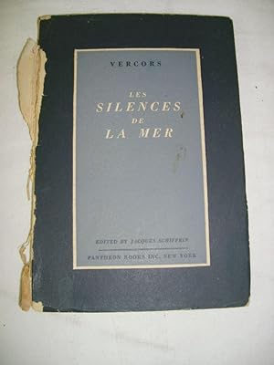 Image du vendeur pour Les silences de la mer. mis en vente par Librairie La Perle Rare