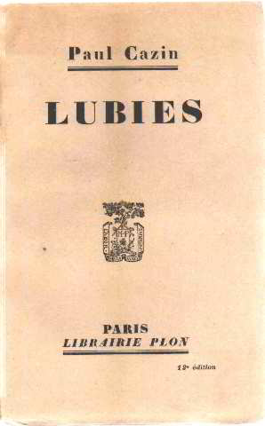 Imagen del vendedor de Lubies a la venta por librairie philippe arnaiz