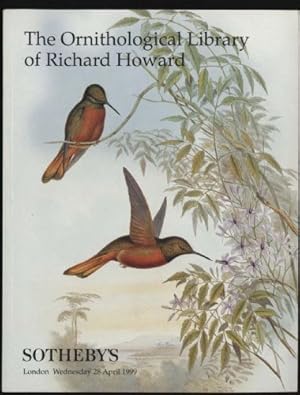 Ornithological Library of Richard Howard, The - Sotheby's Sale L09216 - London, Wednesday, 28 Apr...
