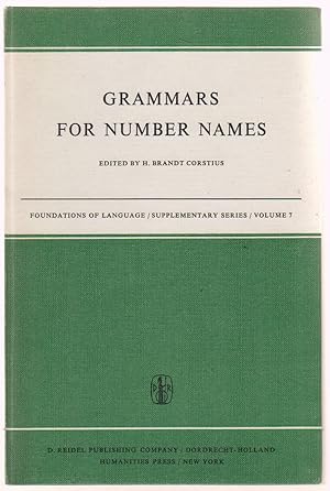 Bild des Verkufers fr Grammars for Number Names zum Verkauf von Sweet Beagle Books