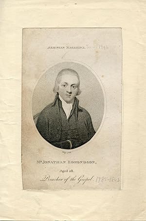 Seller image for Preacher of the Gospel. Engraved Portrait by Ridley for sale by Jeremy Norman's historyofscience