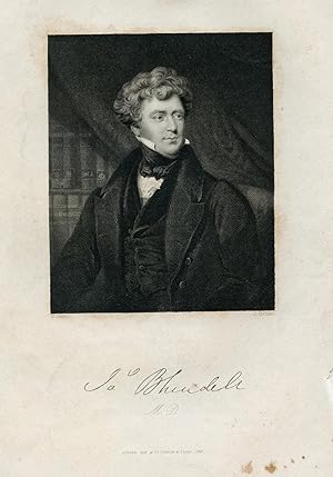 Seller image for Engraved Portrait by J. Cochran after H. Room for sale by Jeremy Norman's historyofscience