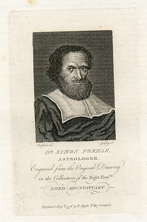 Bild des Verkufers fr Astrologer. Engraved Portrait by Godfrey after Bulfinch zum Verkauf von Jeremy Norman's historyofscience