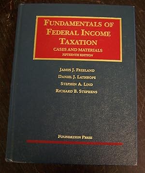 Fundamentals of Federal Income Taxation