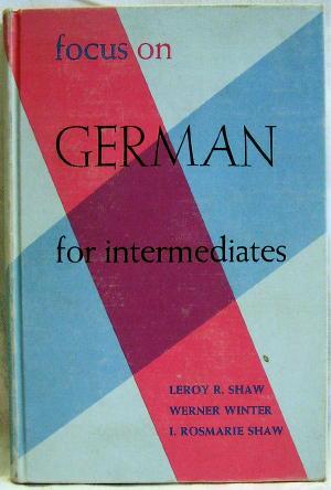 Seller image for Focus on GERMAN for Intermediates for sale by Crystal Palace Antiques