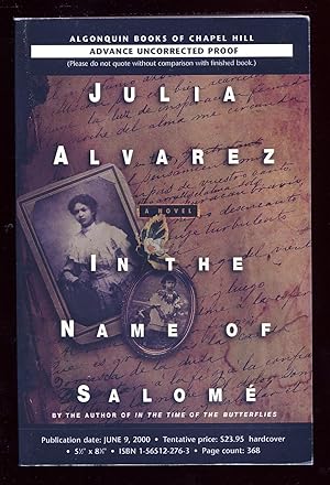 Immagine del venditore per In The Name of Salome venduto da Between the Covers-Rare Books, Inc. ABAA