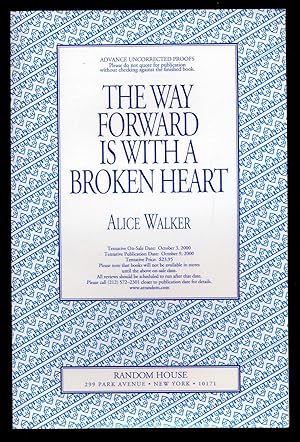 Imagen del vendedor de The Way Forward Is With A Broken Heart a la venta por Between the Covers-Rare Books, Inc. ABAA
