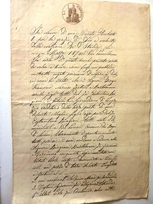 Documento "Atto Notarile - SCRITTURA PRIVATA 1896"