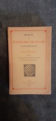 Seller image for BIBLIOGRAPHIE DES OEUVRES D ARNOLD VAN GENNEP. Publi par les soins de K. Van Gennep, bibliothcaire de la ville d Epernay. for sale by Librairie Sainte-Marie