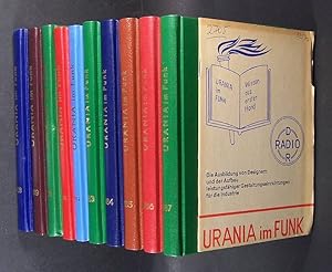 Urania im Funk. Wissen aus erster Hand. Herausgegeben vom Präsidium der Urania. Insgesamt 10 Bänd...