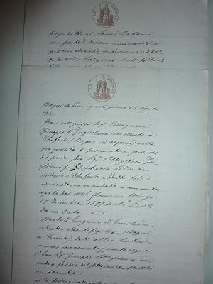 Documenti "Atti Notarili - Borgo a Mozzano Anno 1900"