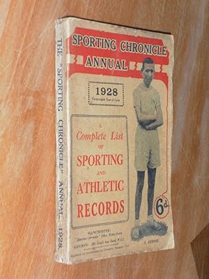 Imagen del vendedor de The Sporting Chronicle Annual for 1928 a Handbook of Records for Every Branch of Sport a la venta por Dublin Bookbrowsers