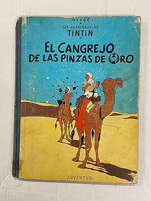Seller image for Tintin Book in Spanish/ Castellano (Spain): El Cangrejo de las Pinzas de Oro (The Crab with the Golden Claws) Tintin Foreign Languages- Langues trangres for sale by CKR Inc.