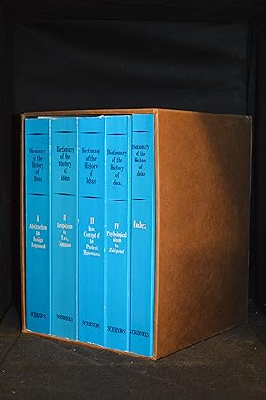 Bild des Verkufers fr Dictionary of the History of Ideas; Studies of Selected Pivotal Ideas zum Verkauf von Burton Lysecki Books, ABAC/ILAB
