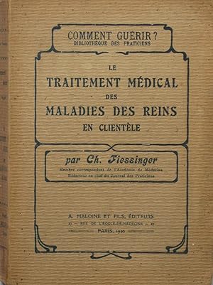 Le Traitement médical des maladies des reins en clientèle