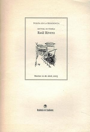 Seller image for POESA EN LA RESIDENCIA. LECTURA DE POEMAS for sale by Librera Torren de Rueda