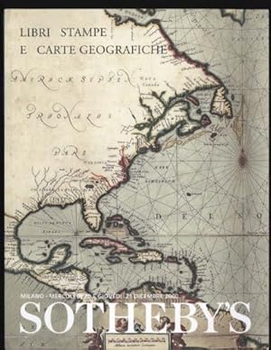 Libri Stampe E Carte Geografiche: Dec. 21st 2000; Sale MI181.