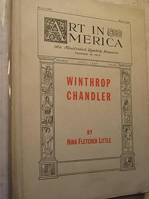 Winthrop Chandler, Art in America, April 1947 Quarterly Magazine issue