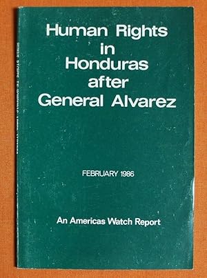 Bild des Verkufers fr Human rights in Honduras after General Alvarez (An Americas Watch report) zum Verkauf von GuthrieBooks