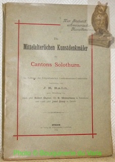 Seller image for Die Mittelaterlichen Kunstdenkmler des Kantons Solothurn. for sale by Bouquinerie du Varis