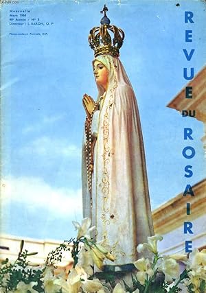 Immagine del venditore per REVUE DU ROSAIRE N3 : Le secrets de Fatima venduto da Le-Livre