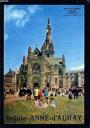 Seller image for REVUE DU ROSAIRE du n7 : Sainte Marie d'Auray for sale by Le-Livre