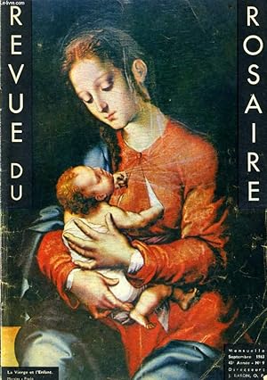 Seller image for REVUE DU ROSAIRE du n9 : La rosaire mariale dans le culte for sale by Le-Livre