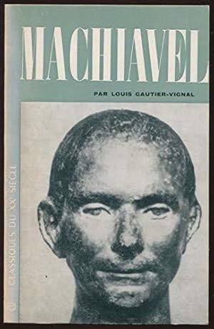 Bild des Verkufers fr Machiavel zum Verkauf von JLG_livres anciens et modernes