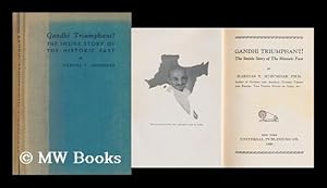 Imagen del vendedor de Gandhi triumphant! : The inside story of the historic fast / by Haridas T. Muzumdar a la venta por MW Books