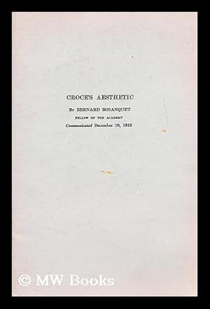 Immagine del venditore per Croce's aesthetic venduto da MW Books