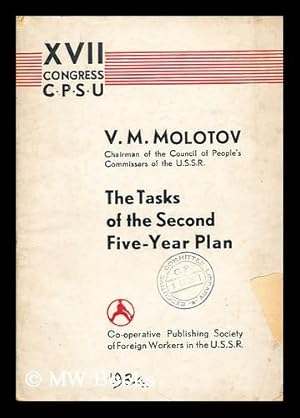 Seller image for The tasks of the second five-year plan for sale by MW Books