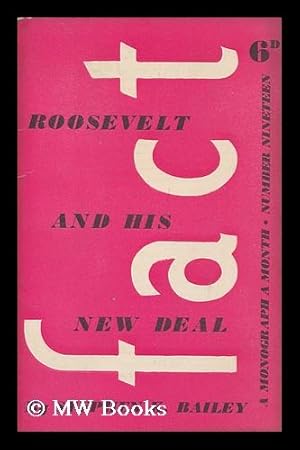 Seller image for Roosevelt and his new deal / by Stephen K. Bailey for sale by MW Books