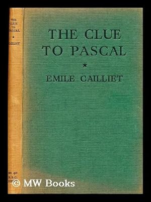 Seller image for The clue to Pascal for sale by MW Books