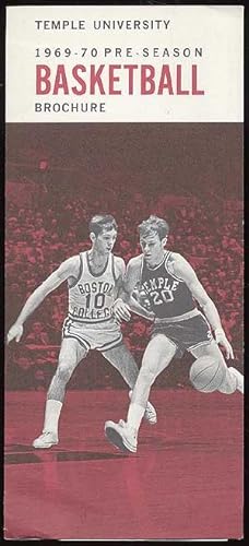Seller image for Temple University 1969-70 Pre-Season Basketball Brochure for sale by Between the Covers-Rare Books, Inc. ABAA