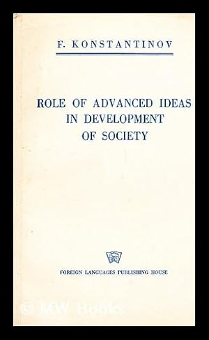 Imagen del vendedor de Role of advanced ideas in development of society a la venta por MW Books Ltd.