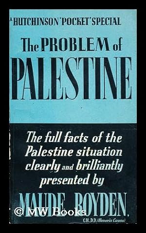 Bild des Verkufers fr The problem of Palestine zum Verkauf von MW Books Ltd.