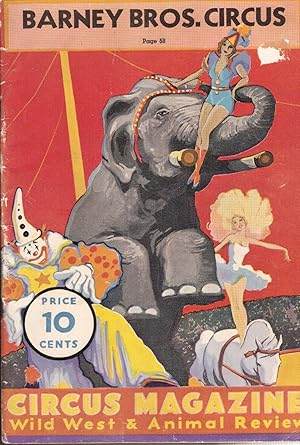 Image du vendeur pour Circus Magazine, Wild West & Animal Review mis en vente par Hyde Brothers, Booksellers