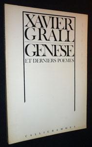 Seller image for Gense et derniers pomes for sale by Abraxas-libris