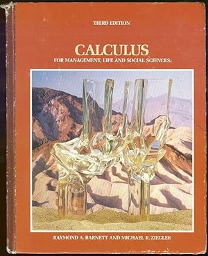 Seller image for CALCULUS FOR MANAGEMENT, LIFE AND SOCIAL SCIENCES for sale by Gibson's Books