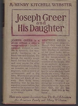 Imagen del vendedor de JOSEPH GREER AND HIS DAUGHTER A Novel a la venta por Gibson's Books