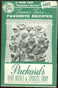 Seller image for FRANCES FAIR'S FAVORITE RECIPES for sale by Gibson's Books