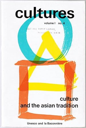 Seller image for Culture and the Asian Tradition: Volume 1, No. 4 for sale by Besleys Books  PBFA