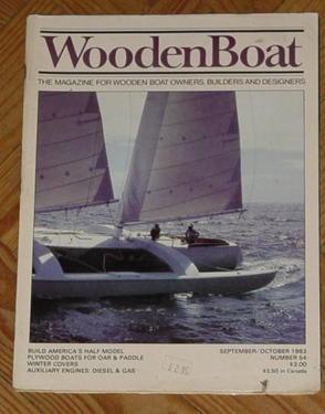 Seller image for Wooden Boat - The Magazine for Wooden Boat Owners, Builders and Designers - September/October 1983   Number 54 for sale by Makovski Books