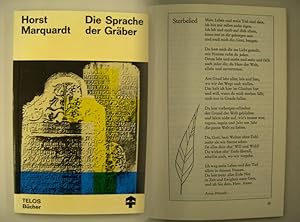 Seller image for Die Sprache der Grber - Trostlose Trauer oder lebendige Hoffnung for sale by Buchantiquariat Uwe Sticht, Einzelunter.