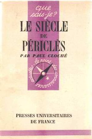 Le siecle de pericles