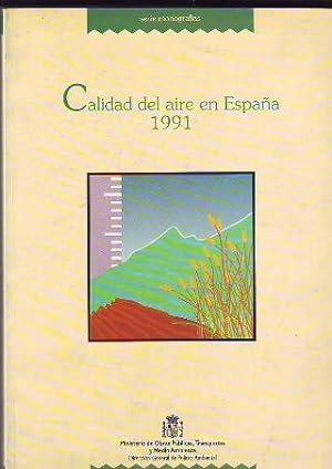 CALIDAD DEL AIRE EN ESPAÑA 1991.