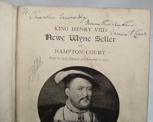 King Henry VIII's Newe Wyne Seller at Hampton Court