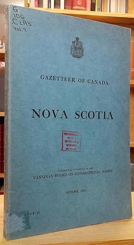 Gazetteer of Canada: Nova Scotia