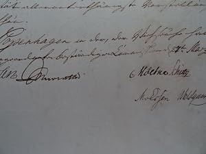 (Kassel 1747 - 1837 Frankfurt). Handschriftliches Schreiben 'Pro Memoria' an die königl. General-...
